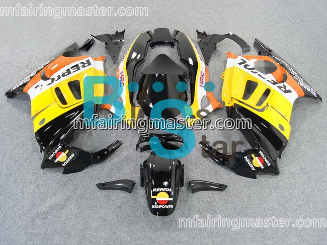 (image for) Fit for Honda CBR600 F3 1995 1996 fairing kit Yellow repsol