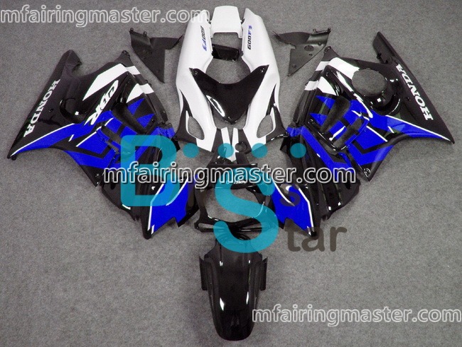 (image for) Fit for Honda CBR600 F3 1995 1996 fairing kit White black blue
