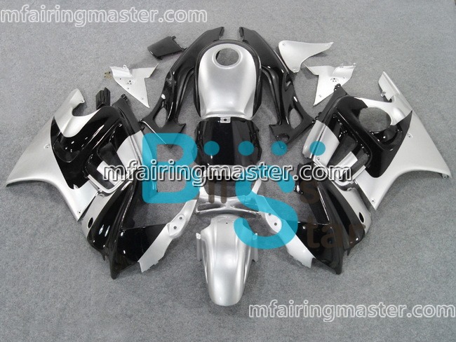 (image for) Fit for Honda CBR600 F3 1995 1996 fairing kit Silver black no decals