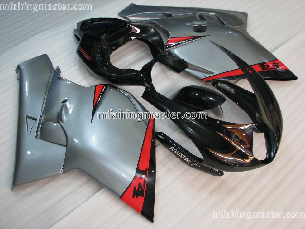 Sportfairings ABS Plastic Injection Motorcycle Fairing Kits For Honda CBR600 F4 Year 1999 2000 Black Orange Flames 