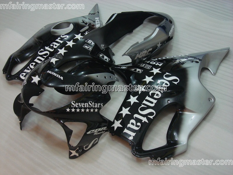 (image for) Fit for Honda CBR600 F4 1999 2000 fairing kit injection molding Sevenstar black