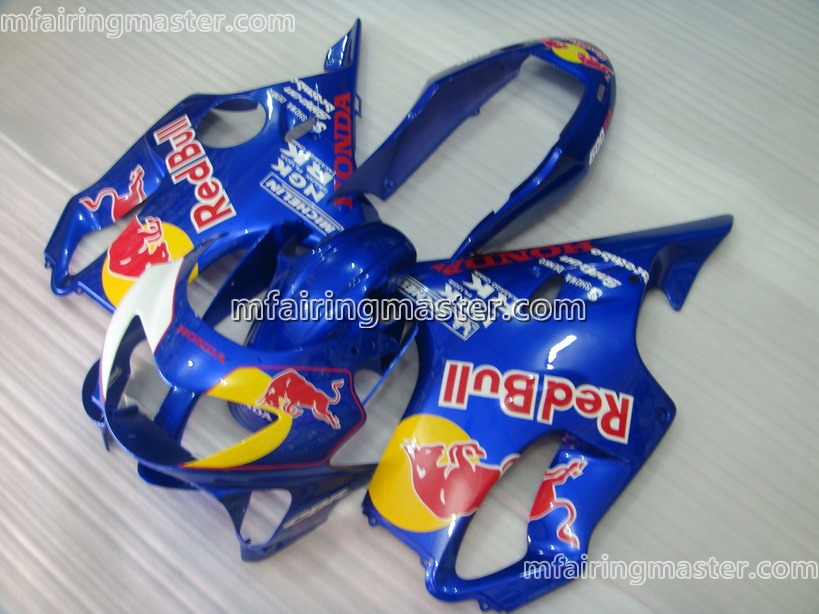(image for) Fit for Honda CBR600 F4 1999 2000 fairing kit injection molding Blue red bull