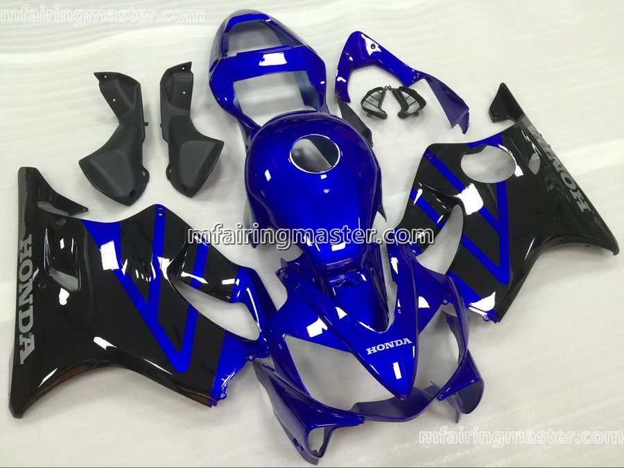 (image for) Fit for Honda CBR600 F4i 2001 2002 2003 fairing kit injection molding Blue black