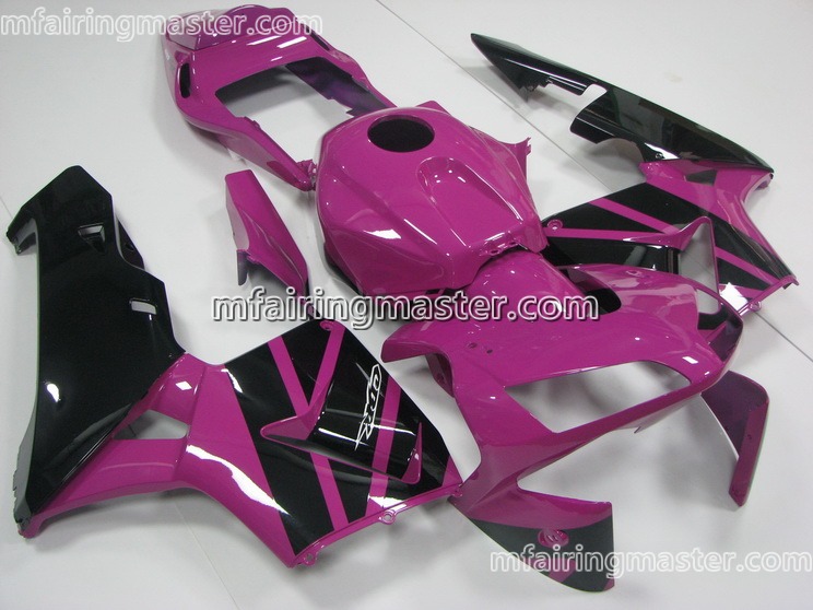 (image for) Fit for Honda CBR600RR F5 2003 2004 fairing kit injection molding Pink black
