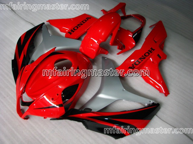 (image for) Fit for Honda CBR600RR F5 2007 2008 fairing kit injection molding Red black