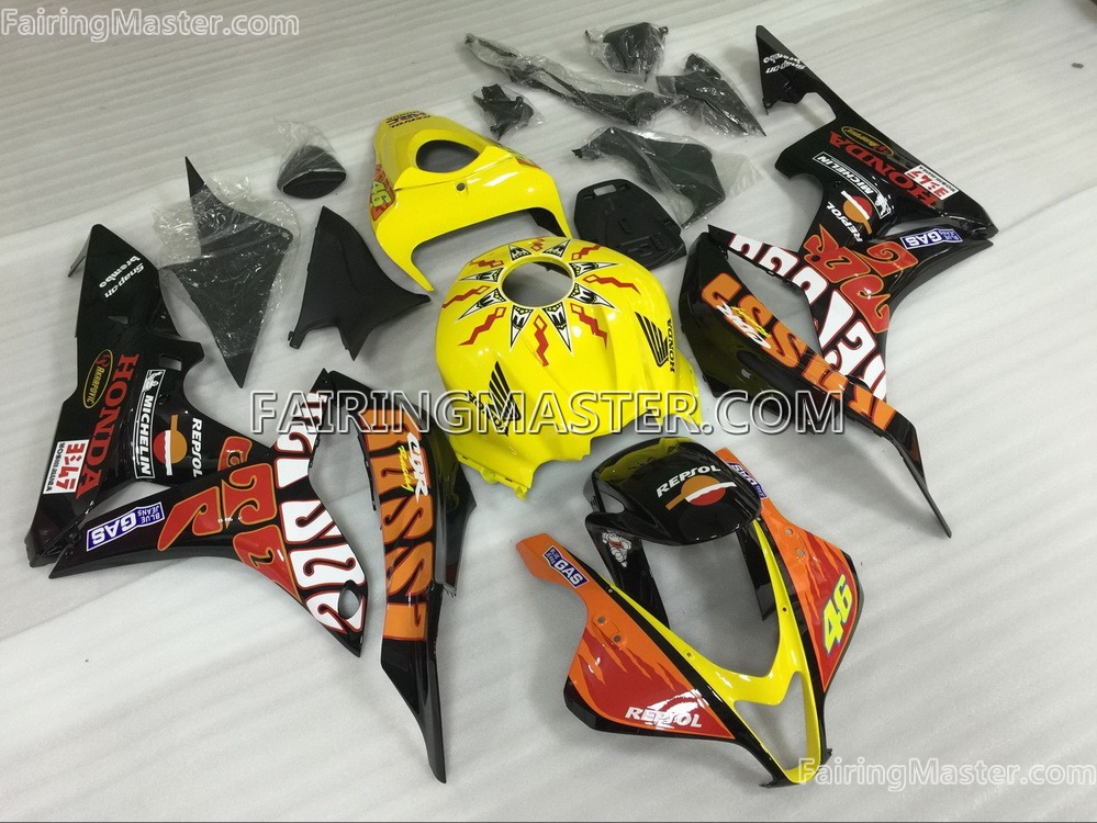 (image for) Injection molding fairing kits fit for honda CBR600RR F5 2007 2008 216