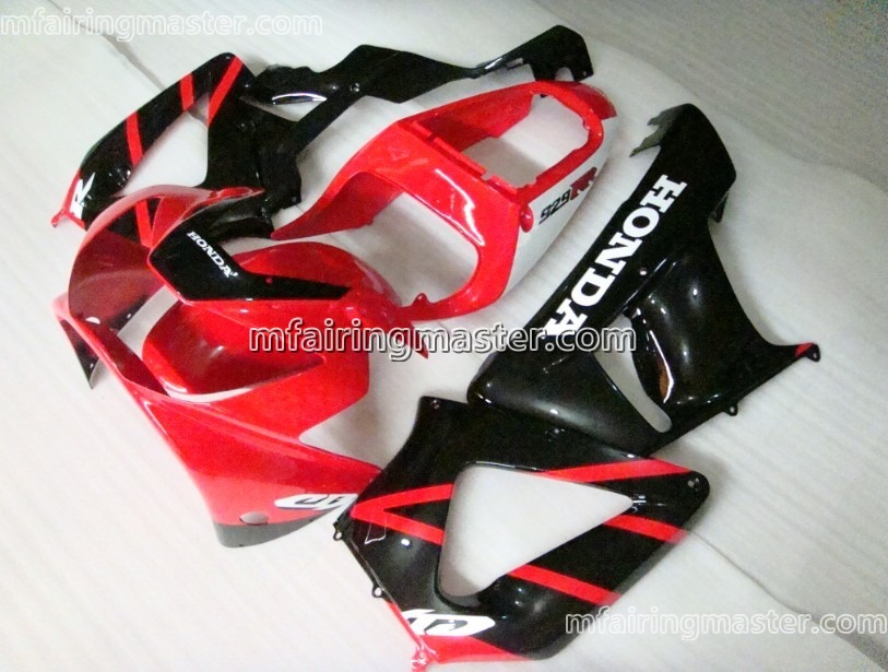 (image for) Fit for Honda CBR900RR 929 2000 2001 fairing kit injection molding Red black
