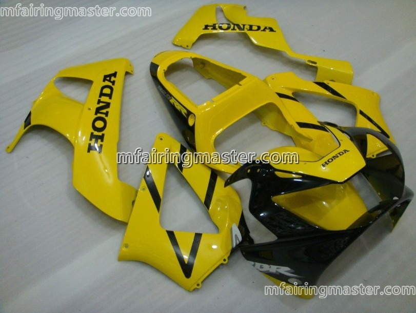 (image for) Fit for Honda CBR900RR 929 2000 2001 fairing kit injection molding Yellow black