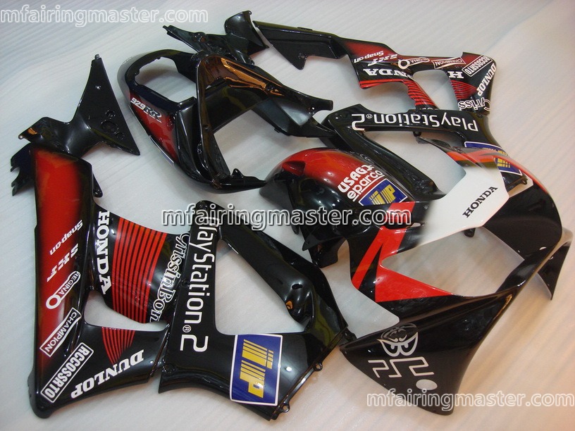 (image for) Fit for Honda CBR900RR 929 2000 2001 fairing kit injection molding Playstation2 black