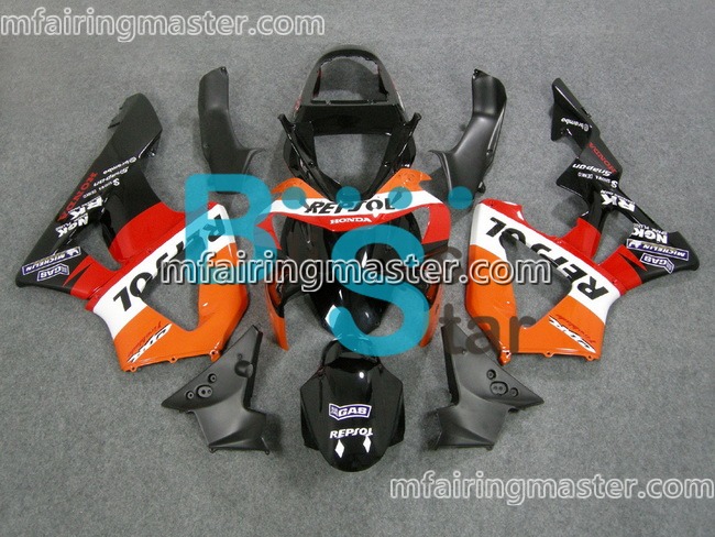 (image for) Fit for Honda CBR900RR 929 2000 2001 fairing kit injection molding Repsol orange