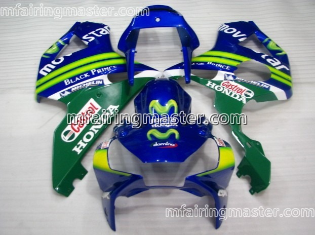 (image for) Fit for Honda CBR900RR 954 2002 2003 fairing kit injection molding Movistar green