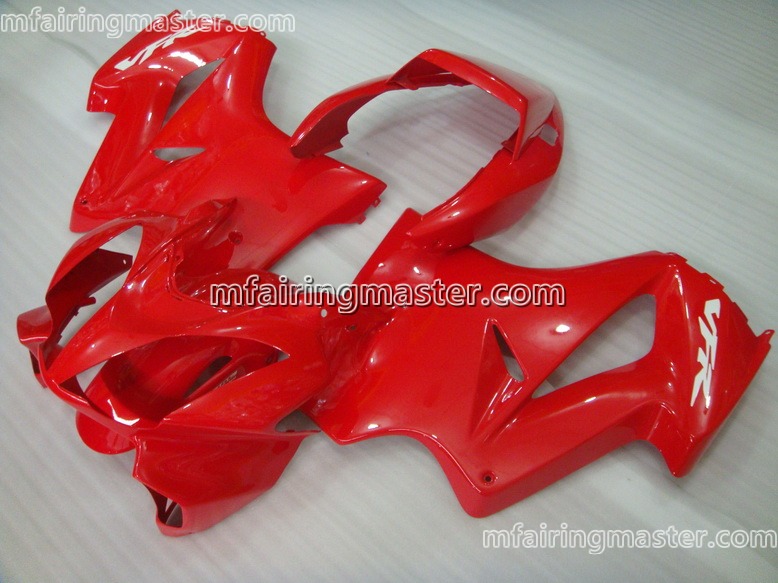 (image for) Fit for Honda VFR800 2002 2003 2004 2005 2006 2007 2008 2009 2010 2011 2012 fairing kit injection molding Red - Click Image to Close