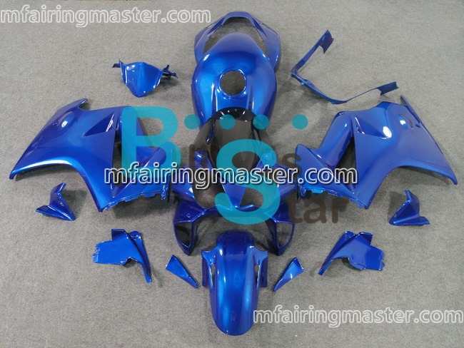 (image for) Fit for Honda VFR800 2002 2003 2004 2005 2006 2007 2008 2009 2010 2011 2012 fairing kit injection molding Blue - Click Image to Close