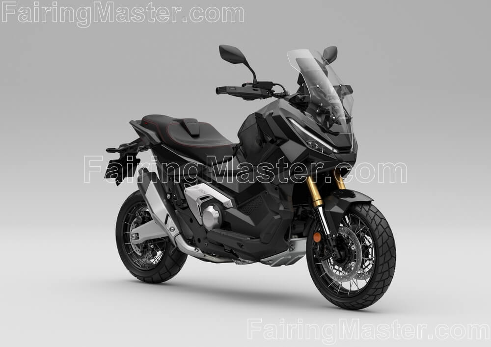 X-ADV 750 ブラックカーボンファイバー バイクカウル Honda X-ADV750 2021-2024 Injection Molded Fairing Kits | 100