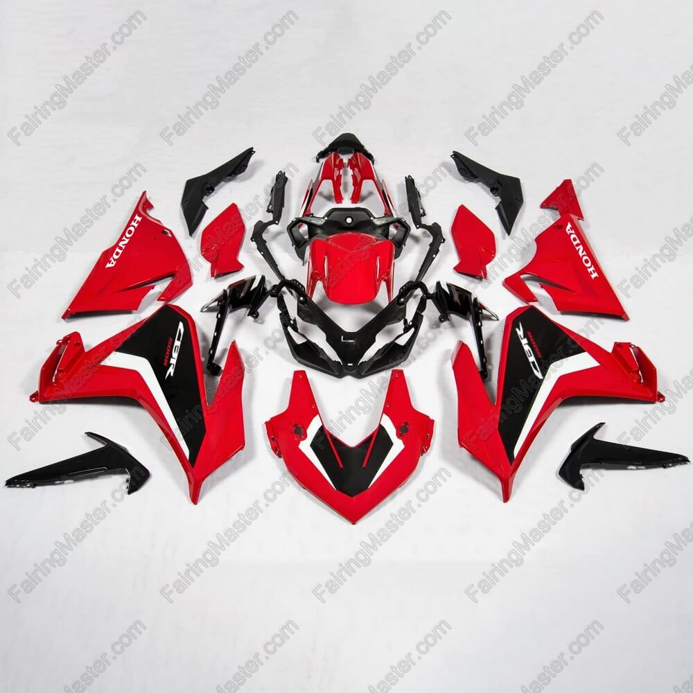 ZXMT Unpainted ABS Fairing Kit For Honda CBR500R 2019-2022 – 25 Piece Custom Bodywork