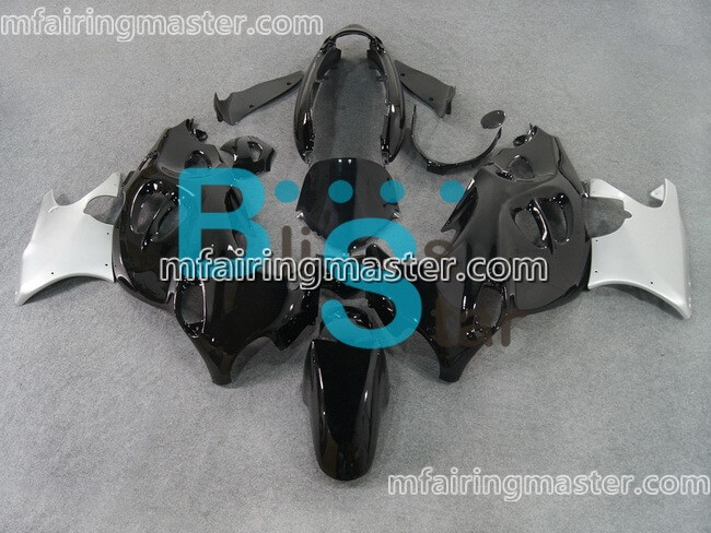(image for) Fit for Suzuki GSXF 600 750 Katana 2005 2006 fairing kit Black silver