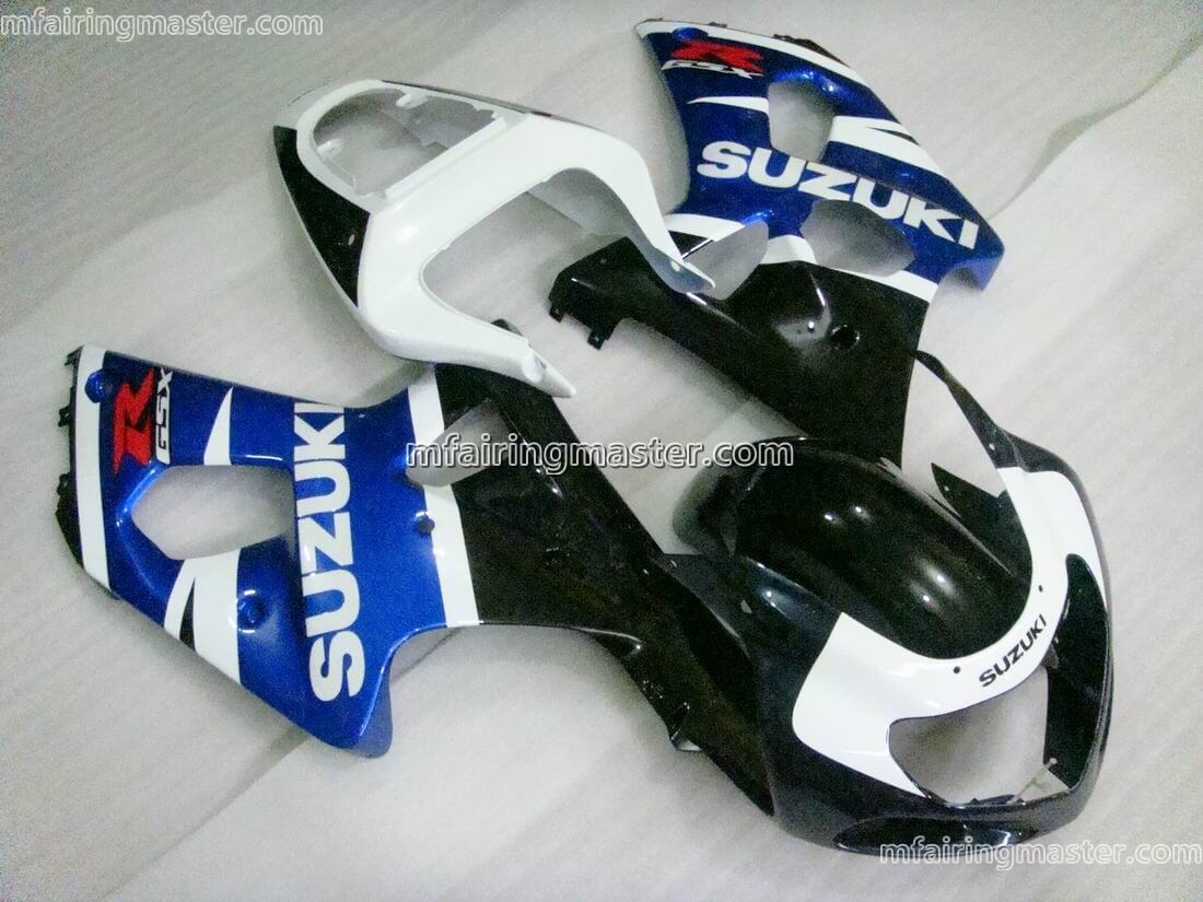 (image for) Fit for Suzuki GSXR 1000 K1 K2 2000 2001 2002 fairing kit injection molding Black blue