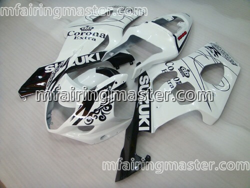 (image for) Fit for Suzuki GSXR 1000 K3 2003 2004 fairing kit injection molding Corona extra black white