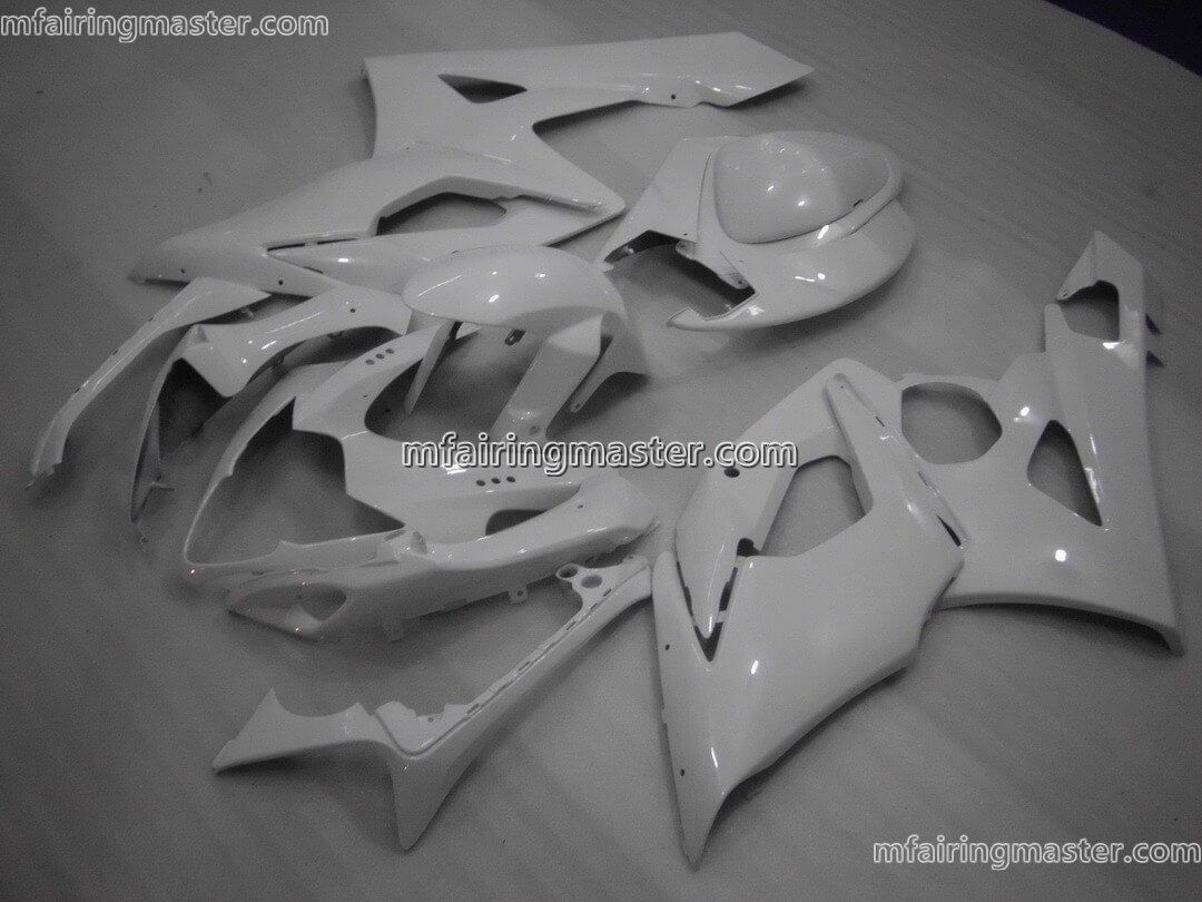 (image for) Fit for Suzuki GSXR 1000 K5 2005 2006 fairing kit injection molding White