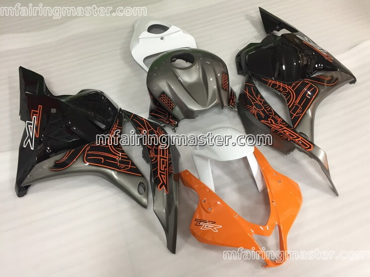 (image for) Fit for Suzuki GSXR 1000 K5 2005 2006 fairing kit injection molding Orange grey white