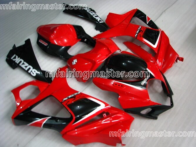 (image for) Fit for Suzuki GSXR 1000 K7 2007 2008 fairing kit injection molding Red black