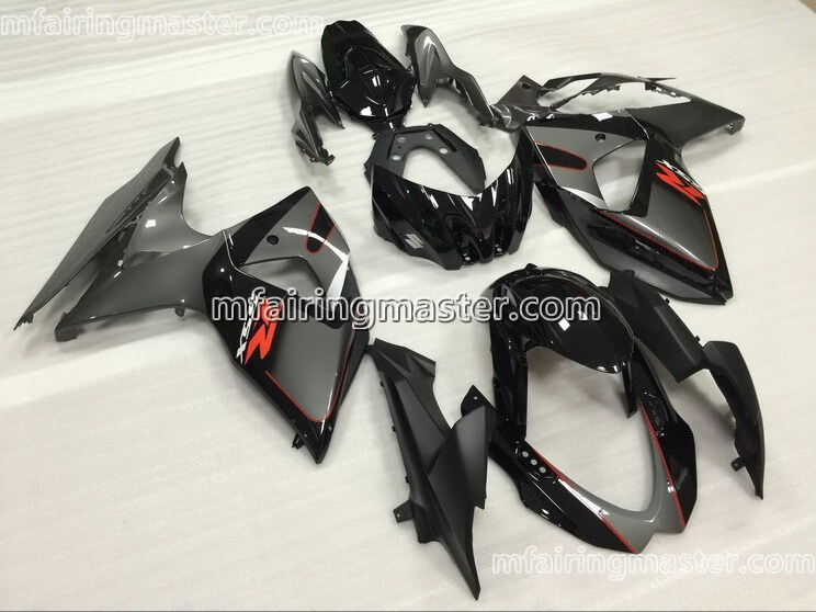 (image for) Fit for Suzuki GSXR 1000 K9 2009 2010 2011 2012 2013 2014 2015 2016 fairing kit injection molding silver grey black
