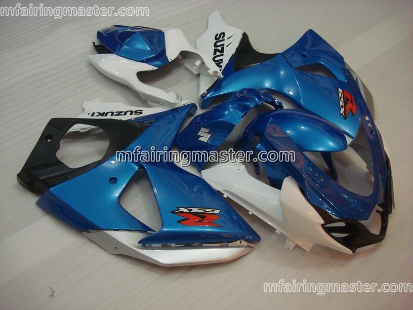 (image for) Fit for Suzuki GSXR 1000 K9 2009 2010 2011 2012 2013 2014 2015 2016 fairing kit injection molding blue white