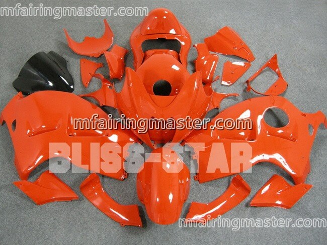 (image for) Fit for Suzuki GSXR 1300 Hayabusa 1999 2000 2001 2002 2003 2004 2005 2006 2007 fairing kit injection molding Red