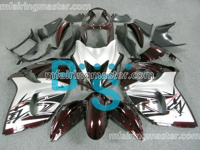 (image for) Fit for Suzuki GSXR 1300 Hayabusa 2016 2017 2018 2019 2020 fairing kit injection molding Red white