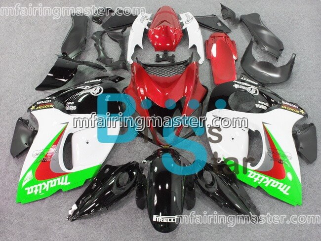 (image for) Fit for Suzuki GSXR 1300 Hayabusa 2016 2017 2018 2019 2020 fairing kit injection molding Black red white