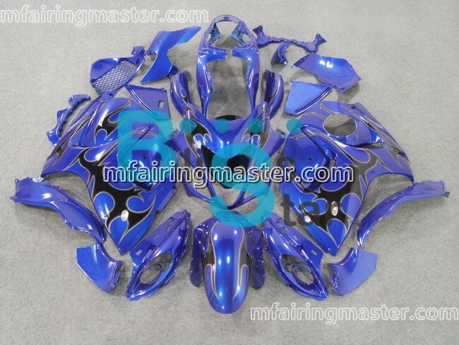 (image for) Fit for Suzuki GSXR 1300 Hayabusa 2016 2017 2018 2019 2020 fairing kit injection molding Blue black