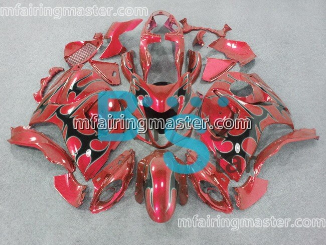 (image for) Fit for Suzuki GSXR 1300 Hayabusa 2016 2017 2018 2019 2020 fairing kit injection molding Red black