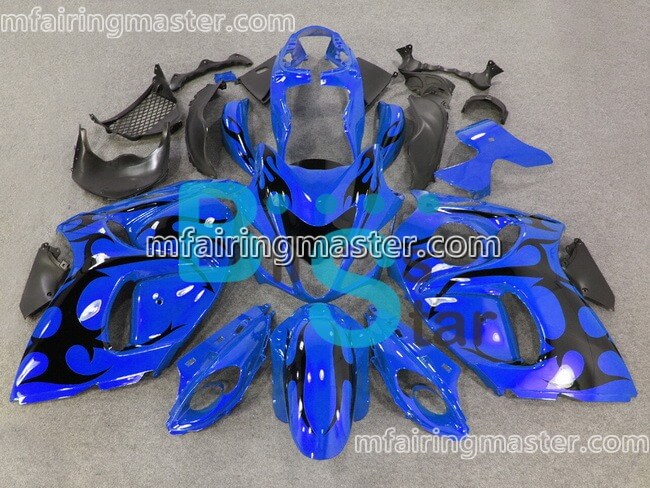 (image for) Fit for Suzuki GSXR 1300 Hayabusa 2016 2017 2018 2019 2020 fairing kit injection molding Black blue