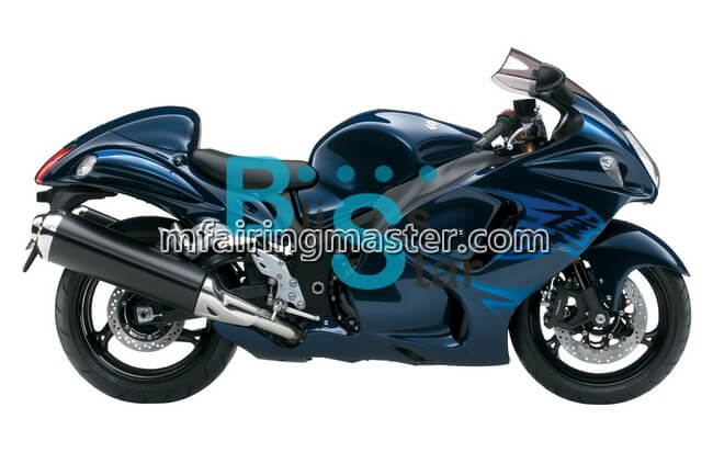 (image for) Fit for Suzuki GSXR 1300 Hayabusa 2016 2017 2018 2019 2020 fairing kit injection molding Dark blue