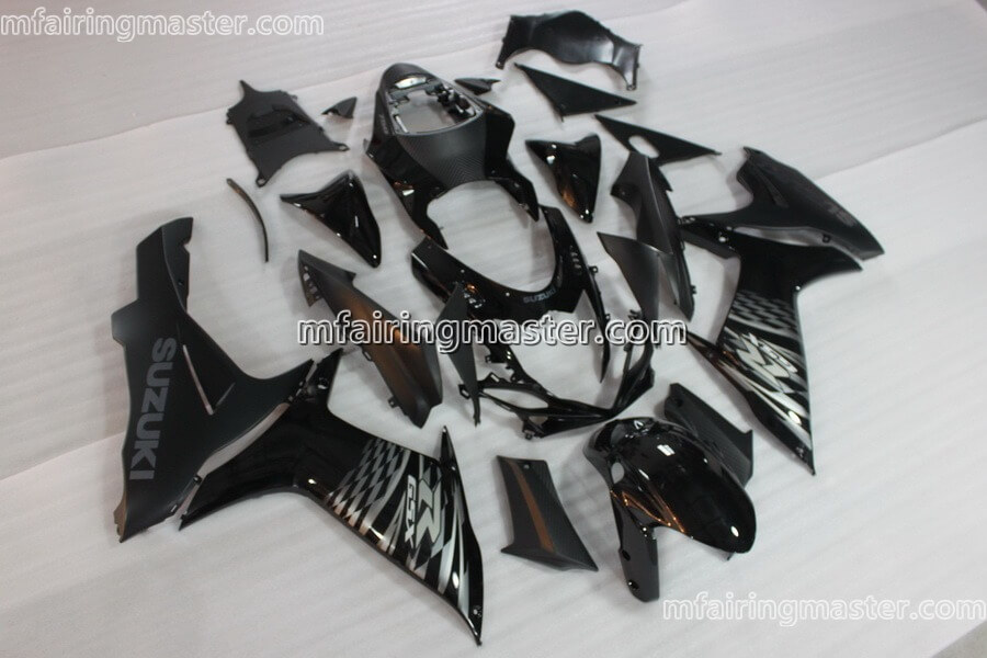 (image for) Fit for Suzuki GSXR 600 750 K11 2011 2012 2013 2014 2015 fairing kit injection molding Black