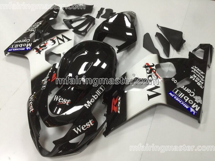 ZXMT Unpainted Fairing Kit For Suzuki GSXR 600/750 K4 (2004-2005) – 10pc ABS Plastic