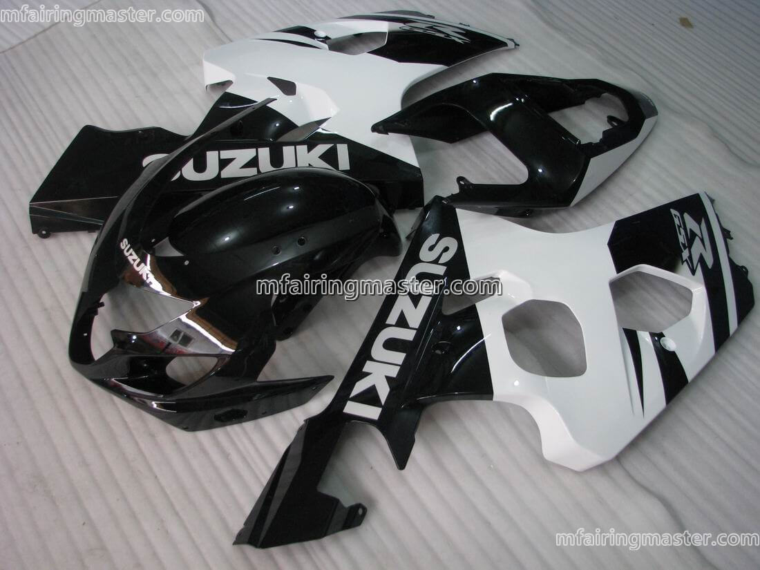 (image for) Fit for Suzuki GSXR 600 750 k4 2004 2005 fairing kit injection molding Black white