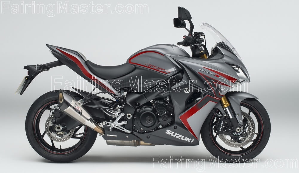 (image for) Fairing kit fit for Suzuki GSX-S1000F 2015-2020 red grey 102