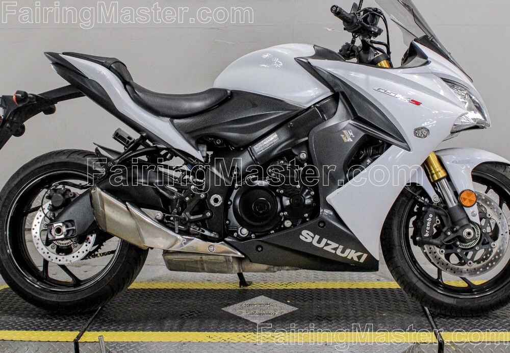(image for) Fairing kit fit for Suzuki GSX-S1000F 2015-2020 white black 107