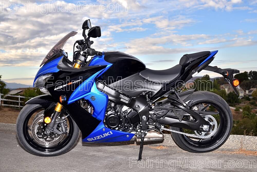 (image for) Fairing kit fit for Suzuki GSX-S1000F 2015-2020 blue black 108