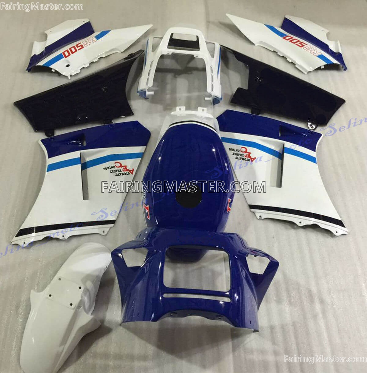 (image for) Fairings Kits Fit For Suzuki RG500 1985-1987 White Blue Black 101