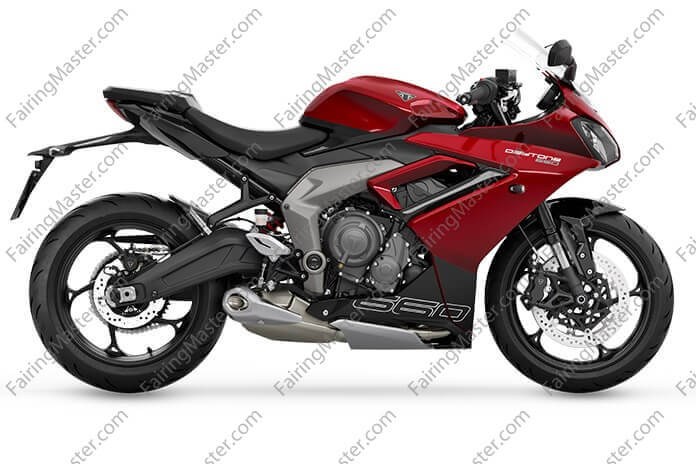 (image for) Fairing kit fit for Triumph Daytona 660 2024 2025 red 102