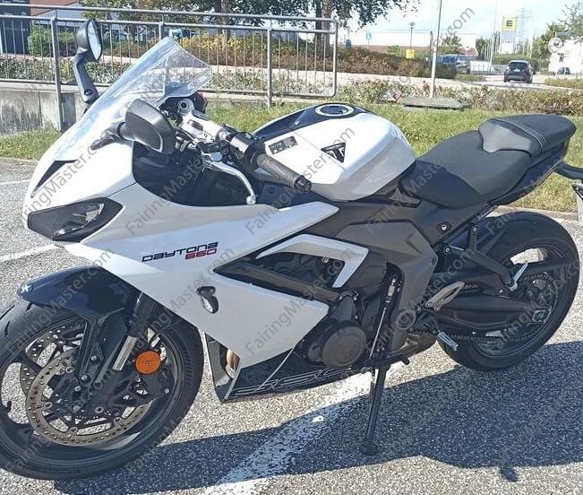 (image for) Fairing kit fit for Triumph Daytona 660 2024 2025 white black 103