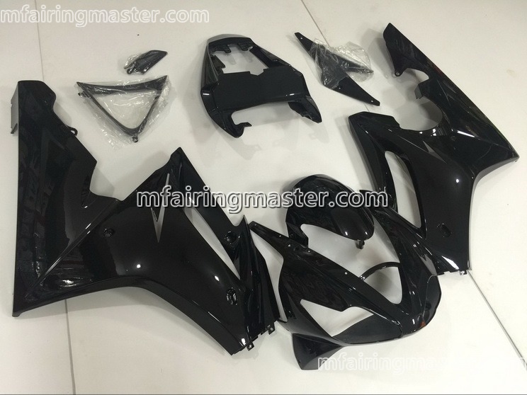 (image for) Fit for Triumph daytona 675 2006 2007 2008 fairing kit injection molding Black