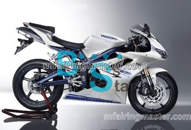 (image for) Fit for Triumph daytona 675 2006 2007 2008 fairing kit injection molding Silver