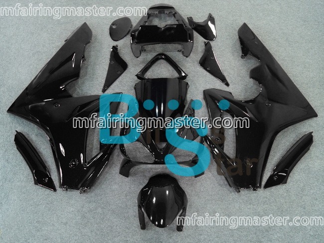 (image for) Fit for Triumph daytona 675 2006 2007 2008 fairing kit injection molding Black
