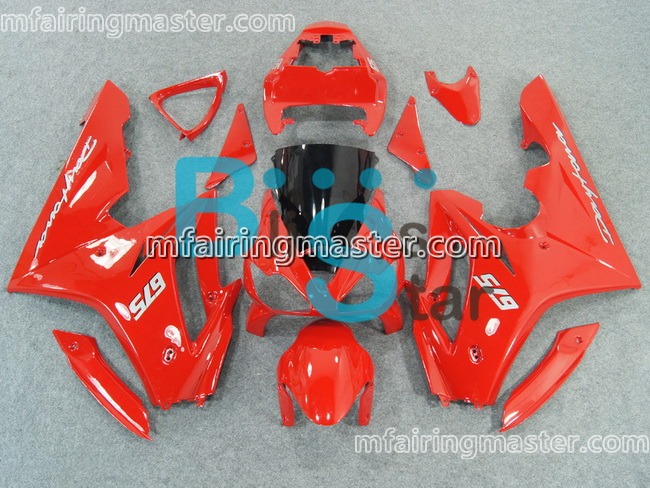 (image for) Fit for Triumph daytona 675 2006 2007 2008 fairing kit injection molding Red
