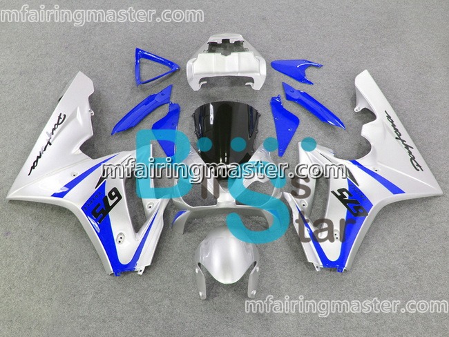 (image for) Fit for Triumph daytona 675 2006 2007 2008 fairing kit injection molding Silver blue