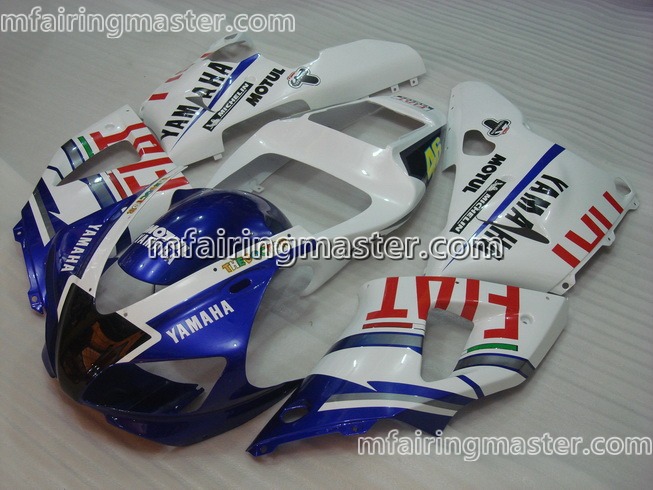 ZXMOTO Y1099BLU Motorcycle Bodywork Fairing Kit for Yamaha YZF R1 1998-1999 Blue Pieces/kit: 14