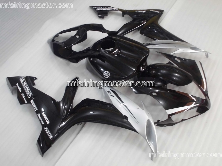 (image for) Fit for Yamaha YZF 1000 R1 2004 2005 2006 fairing kit injection molding Motul black